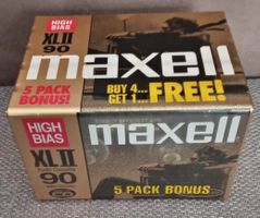 Maxell XLII 90 IEC 5x  Pack - cassettes vierge