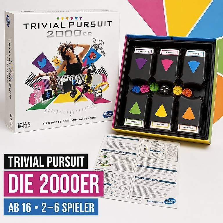 Giochi: Trivial Pursuit  Die 2000er Edition – Usato da Oberlunkhofen venduto da Donsmo