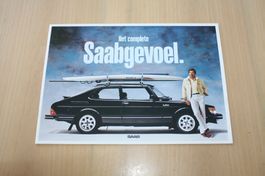 Saab 900 Turbo Accessoires Prospekt 1983 NL