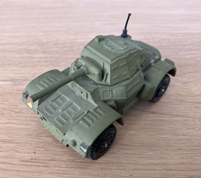 Dinky Toys - Automitrailleuse Daimler Française - Réf 676, Véhicule Militaire Métal