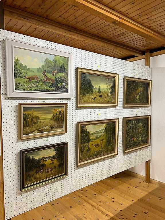 Gemälde: Jagdgemählde – Gebraucht aus Wallbach von rut_sb28 3