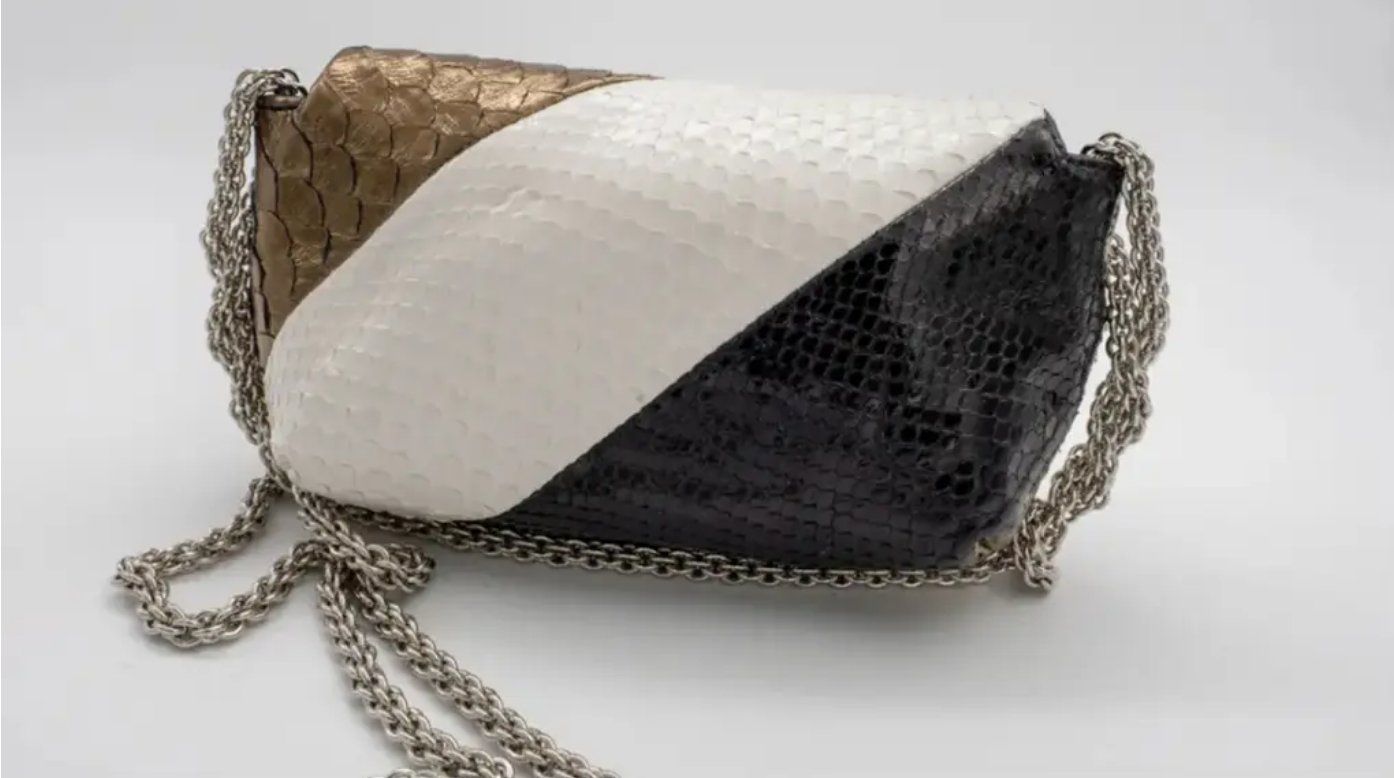 Sonia Rykiel Borse da donna: Pochette "Copain" de Sonia Rykiel avec chaîne – Nuovo (secondo la descrizione) da St. Ursen venduto da kat_g8z5 1