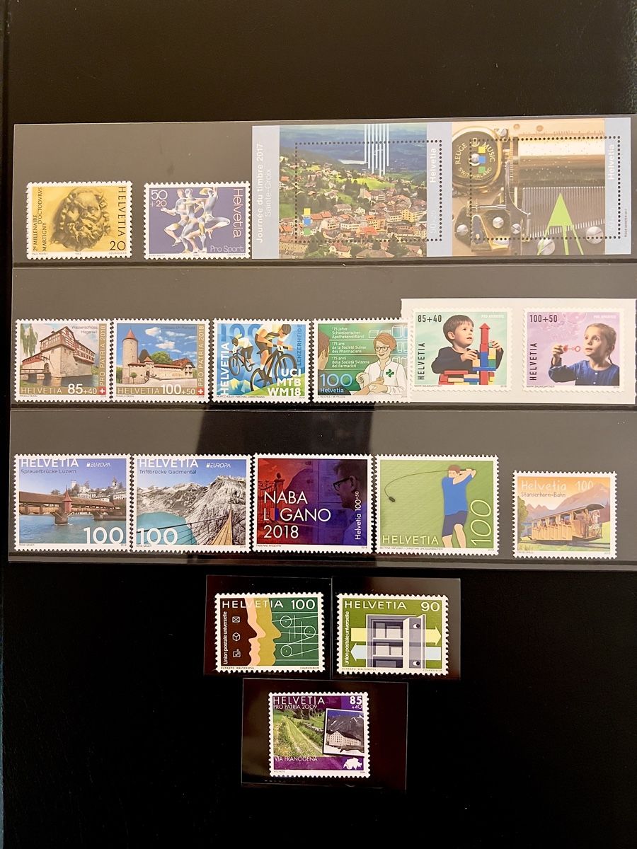 Tutti i francobolli: Frankatur postfrisch CHF 100.- – Nuovo (secondo la descrizione) da Glattbrugg venduto da Artos67 3