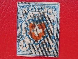 17II: T.26 A2-O mit Raute - doppelter Rotdruck! Kat: 3000.-