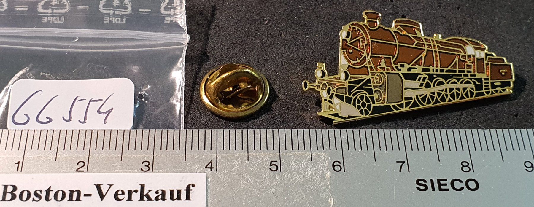 Placchette & Badge: GG554 - Pin Dampflokomotive – Usato da Reinach BL venduto da Boston-Verkauf 1