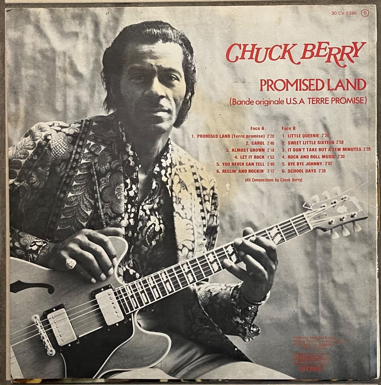 Dischi in vinile: CHUCK BERRY - PROMISED LAND - 33 Tours – Usato da Bussigny venduto da vinyl-pas-cher 1