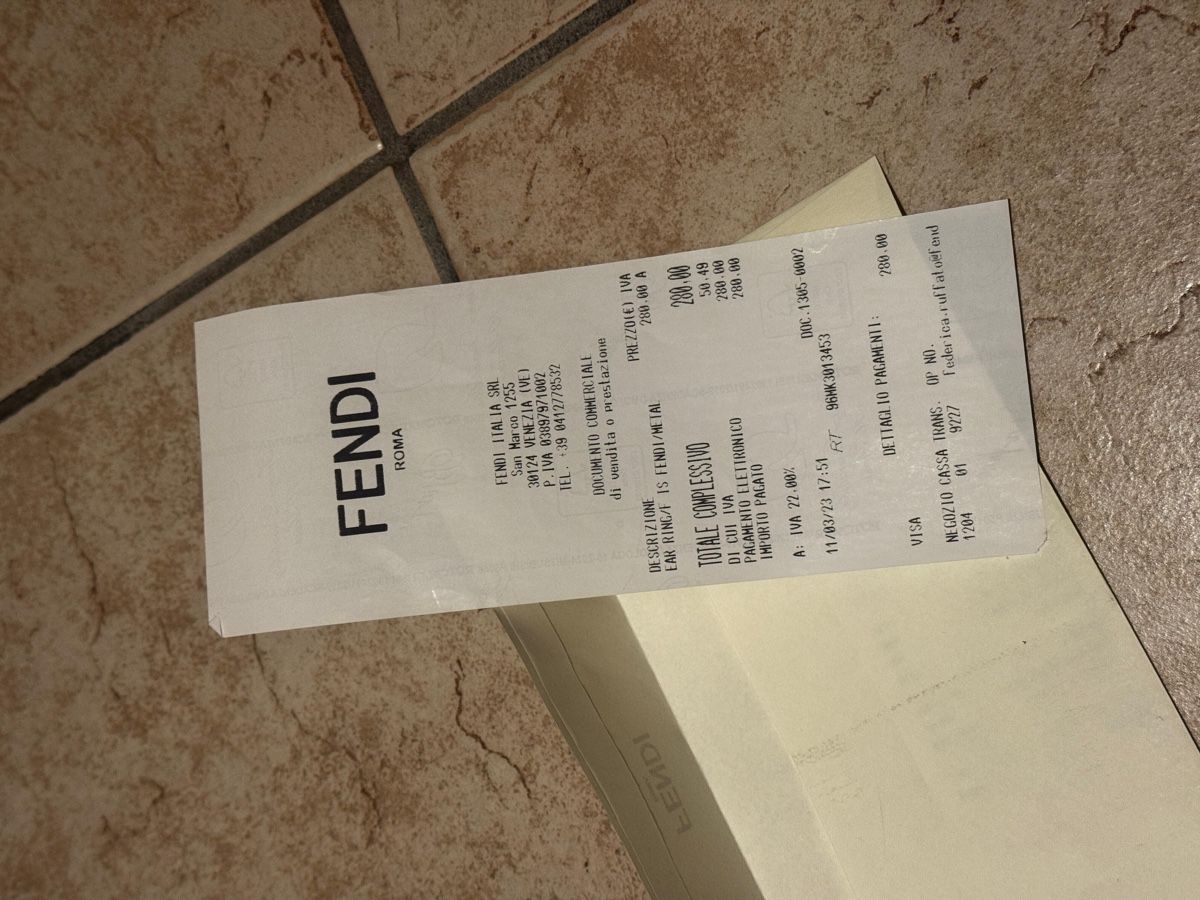 Fendi Orecchini pendenti & Orecchini a lobo: Original Fendi O'Lock Ohrringe – Nuovo e nell'imballaggio originale da Winterthur venduto da lin_5f3h 2