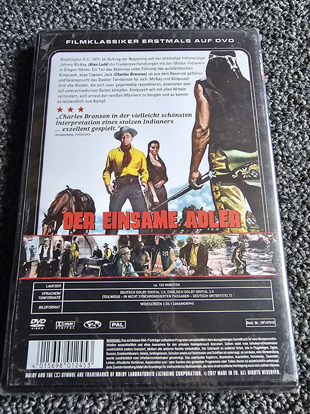 Tutti i DVDs: DVD Der einsame Adler Neuverpackt – Usato da Ruswil venduto da jan_bxl5 1