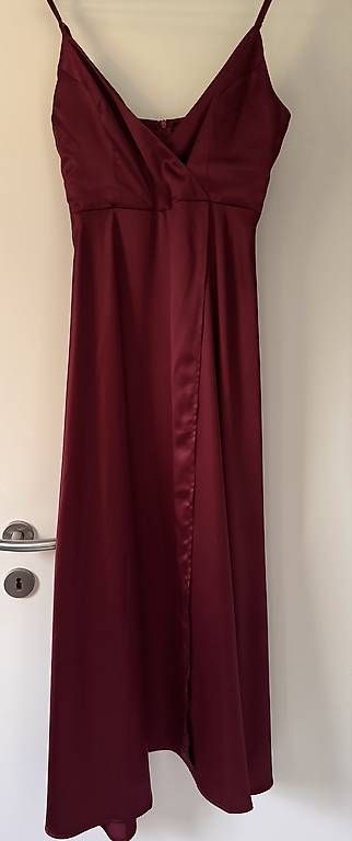 Vestiti: Vestito bordeaux lungo con spacco  – Usato da Muralto venduto da tes_s78j 3