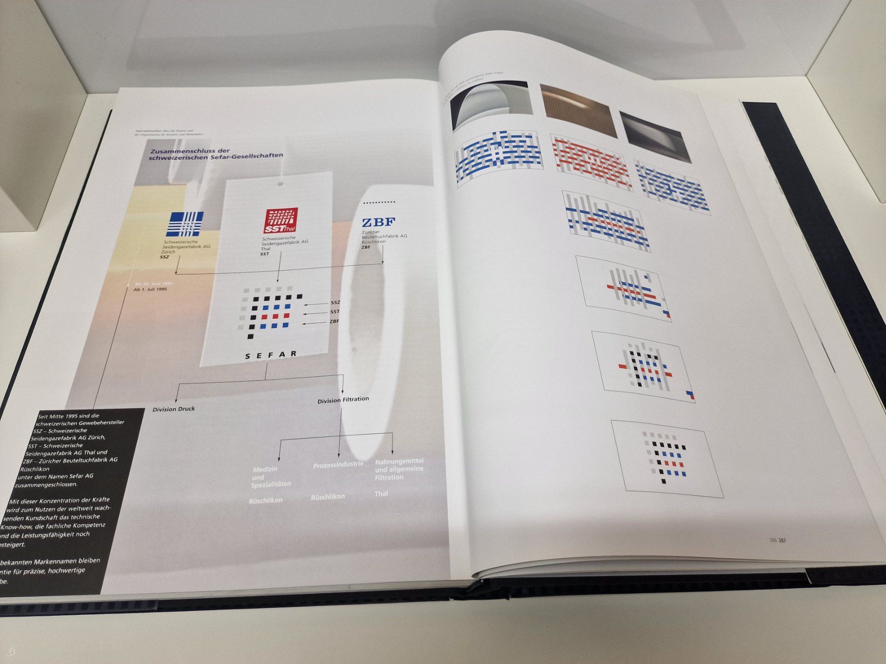Libri: Jubiläumsbuch 175 Jahre Sefar Seidenweberei Textil – Usato da Herisau venduto da Dinge-in-Bewegung 4