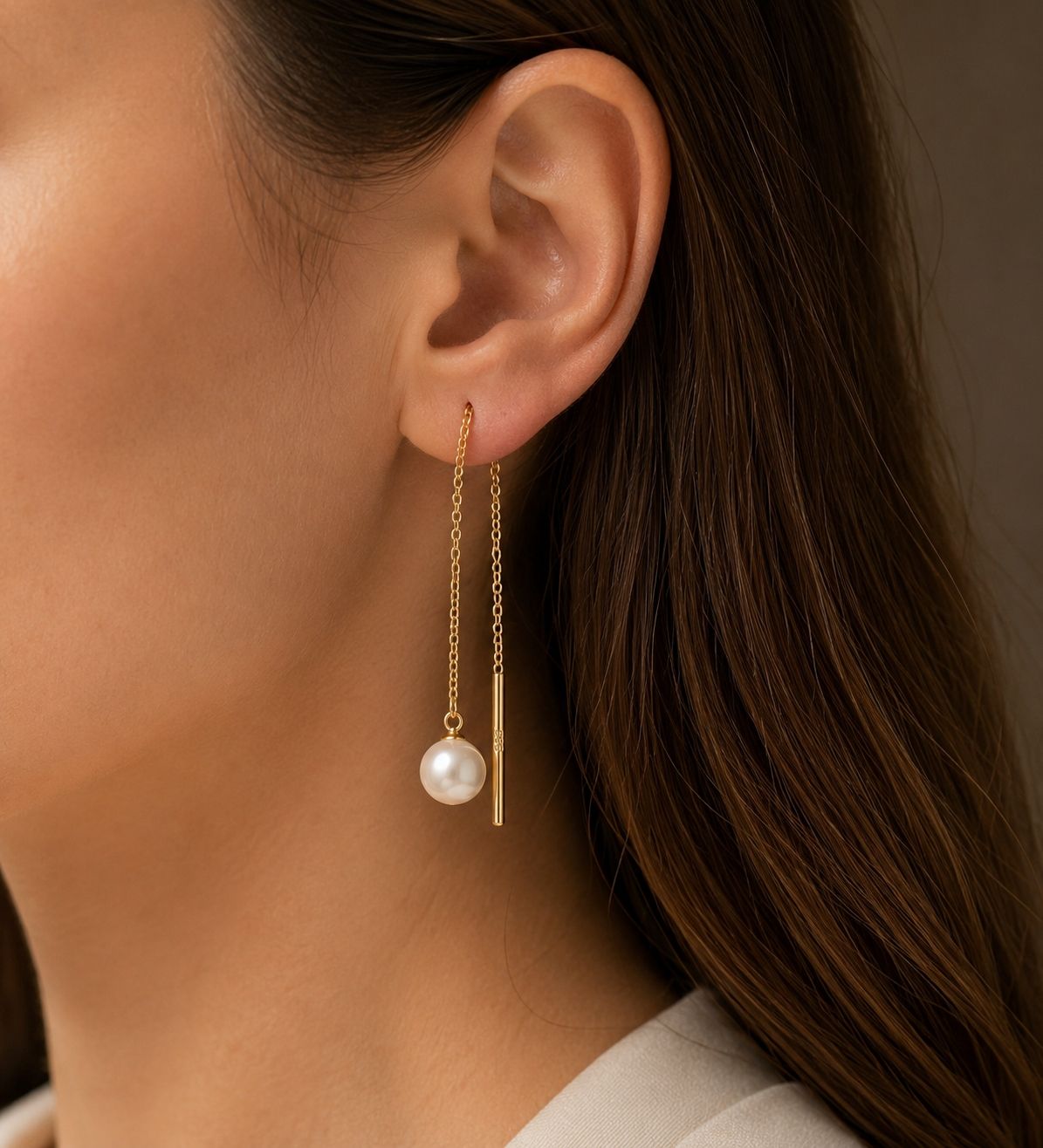 Orecchini pendenti & Orecchini a lobo: Ohrringe Echtgold mit Perlen – Nuovo e nell'imballaggio originale da Hemmental venduto da 18kGold 1