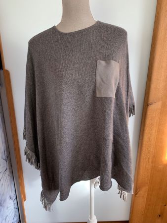 PRINCESS GOES HOLLYWOOD edler Woll-Kaschmir Poncho 1Size