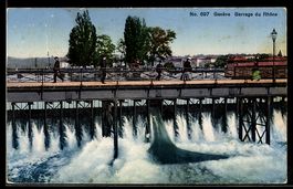 AK Genève, Barrage du Rhône