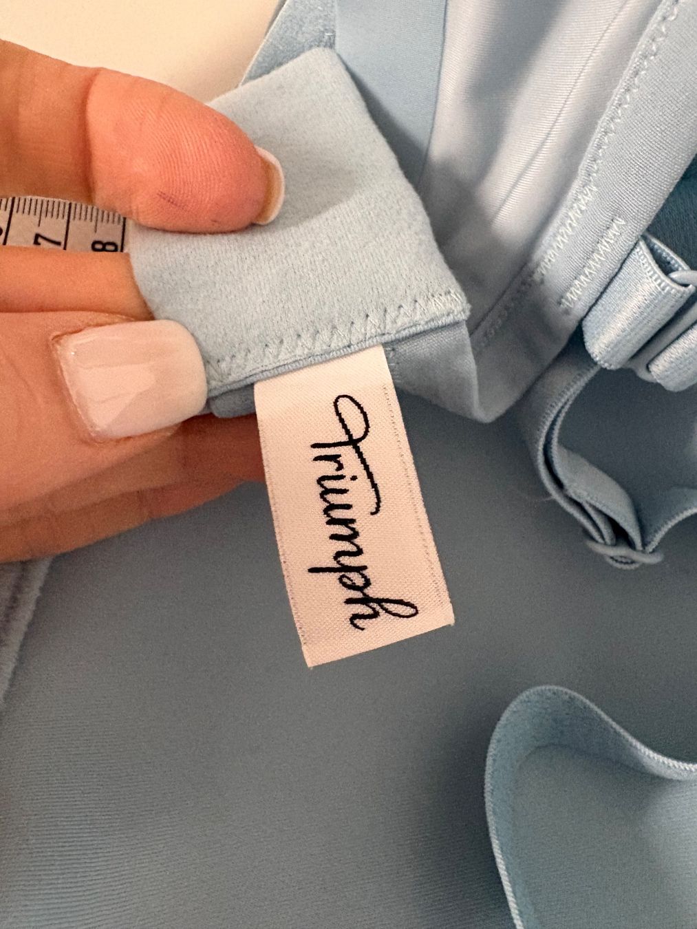 Triumph Altra biancheria intima: Triumph BH mit Spitze Aura Spotlight 75F blau hellblau – Nuovo (secondo la descrizione) da Regensdorf venduto da secondchancefashion 5