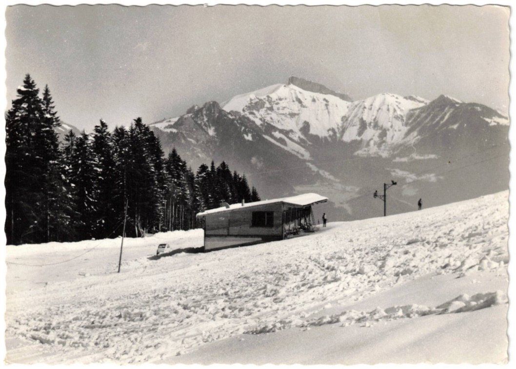Cartoline postali: Le Cleuset - Skilift – Usato da Binningen venduto da Mountainrider