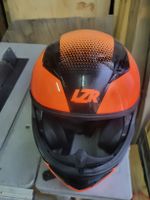 Motorradhelm LZR orange schwarz Grösse M gebraucht