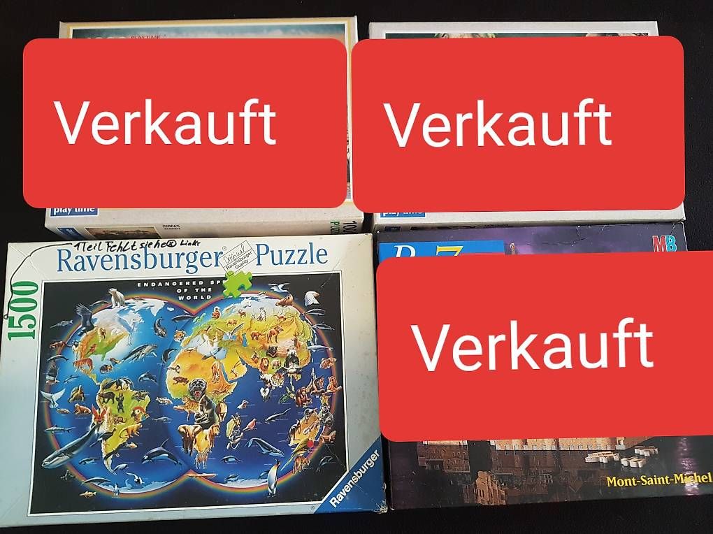 Puzzle: Diverse Puzzle – Usato da Benzenschwil venduto da Conny083