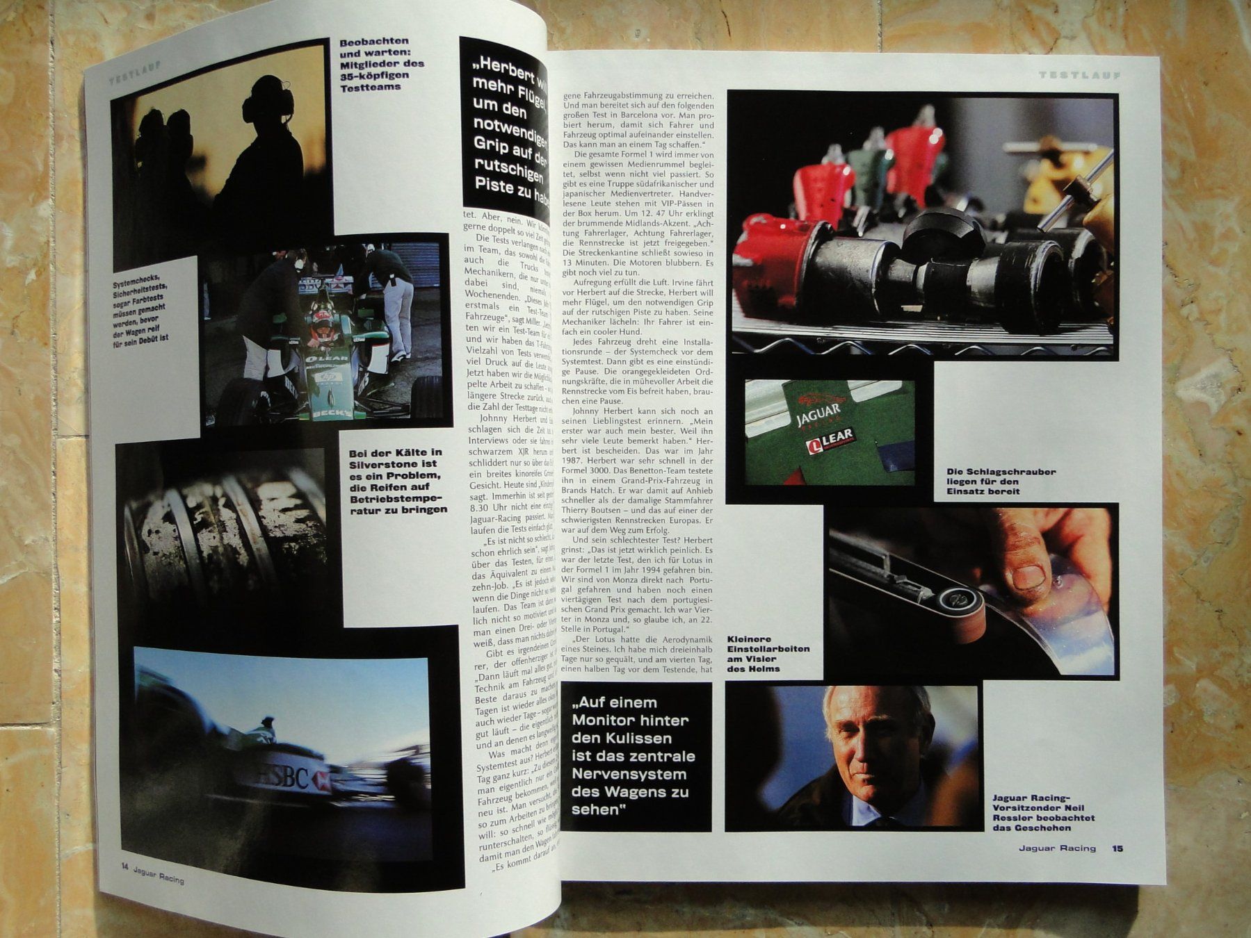Riviste & Magazine: 2 JAGUAR Hefte Sovereign / Racing 2000 – Usato da Killwangen venduto da cyrano56 5