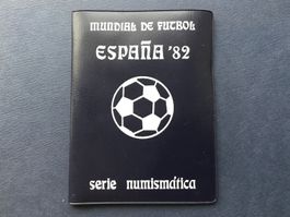 Münzsatz Spanien MUNDIAL 82 (Serie Numismatiker Estrella)