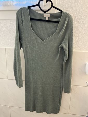 H&M schönes Strickkleid grün L