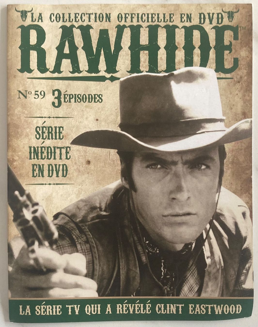 Alle DVDs: CLINT EASTWOOD - RAWHIDE N°59 – Gebraucht aus Poliez-Pittet von Newtown-Records 1