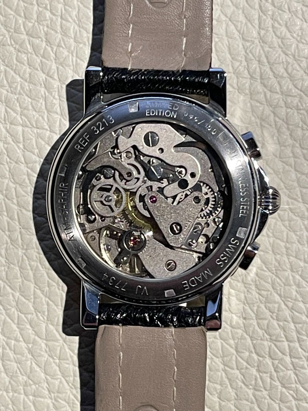 Valjoux Montres: Marcello C. Fliegerchronograph Valjoux 7734 – Neuf avec emballage d'origine à Basel par arm_gf7p 2