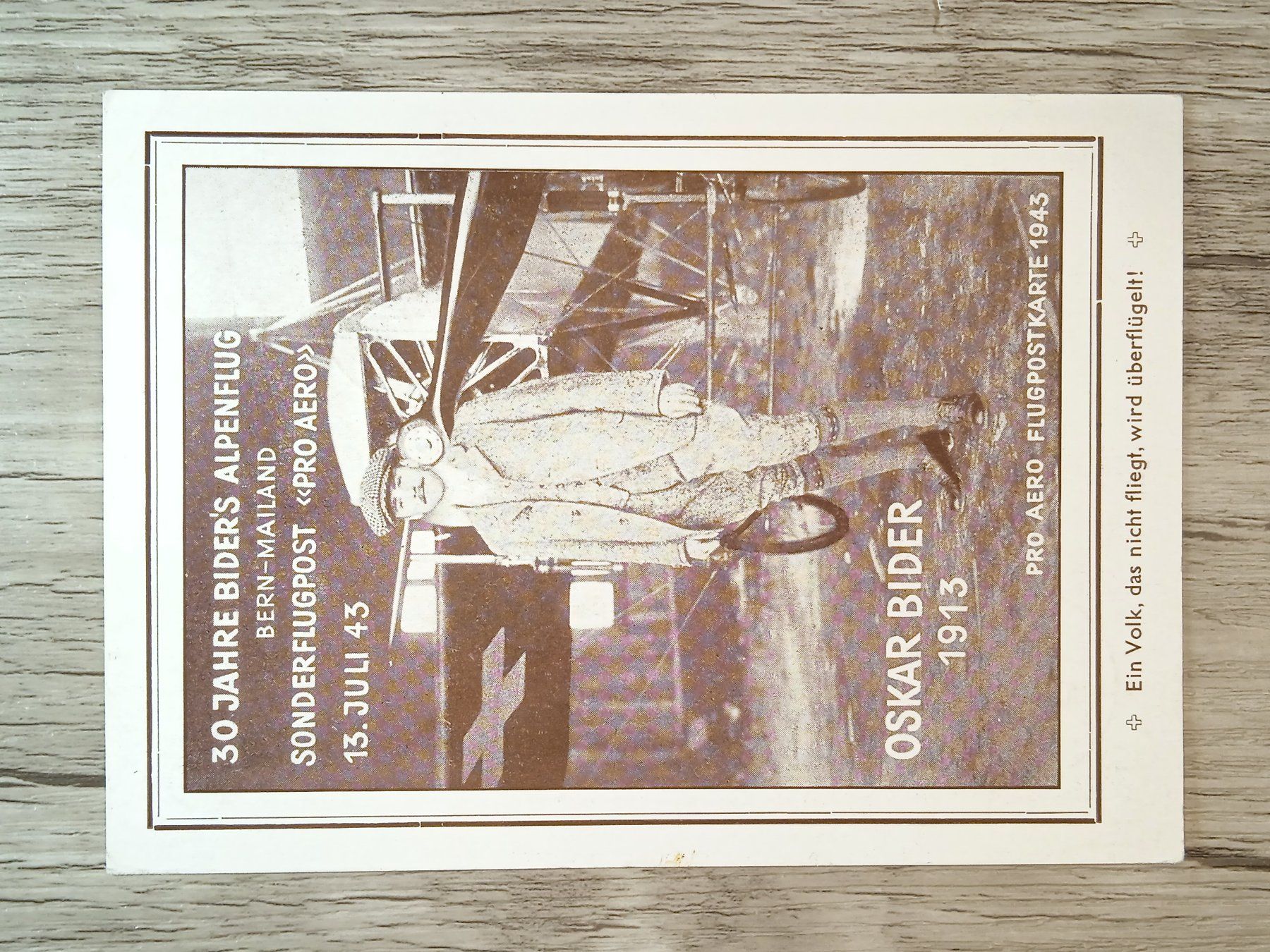 Tutti i francobolli: TR54 Carte postale + Timbre Suisse 1943 – Usato da Cousset venduto da Patrick_Collections 1