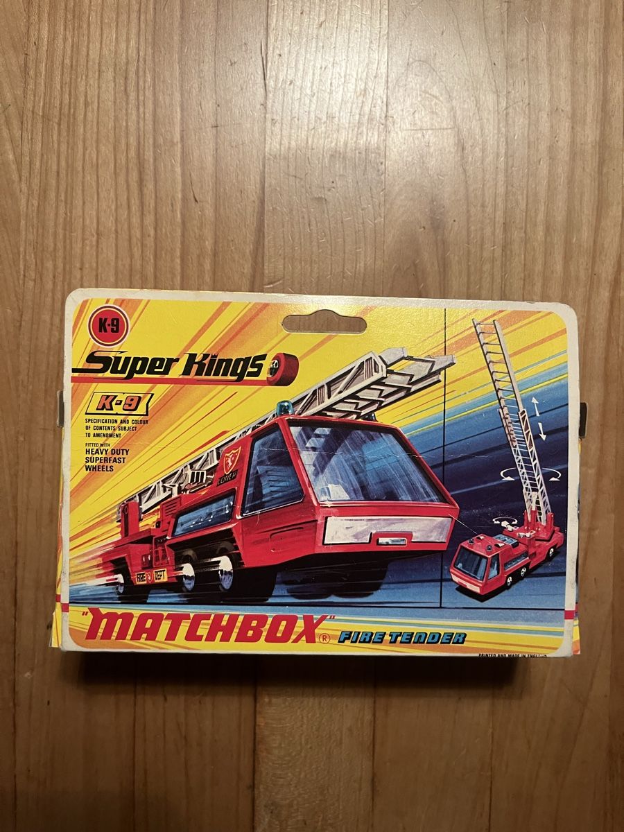 Matchbox Modellini d'auto: Matchbox Superkings Fire Tender - unbespielt – Usato da Wabern venduto da Housi78 3