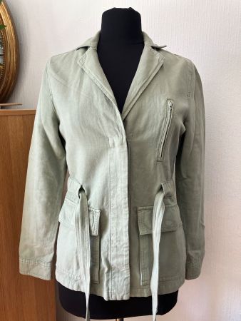 Veste  CAROLL  style safari, printemps, taille 38