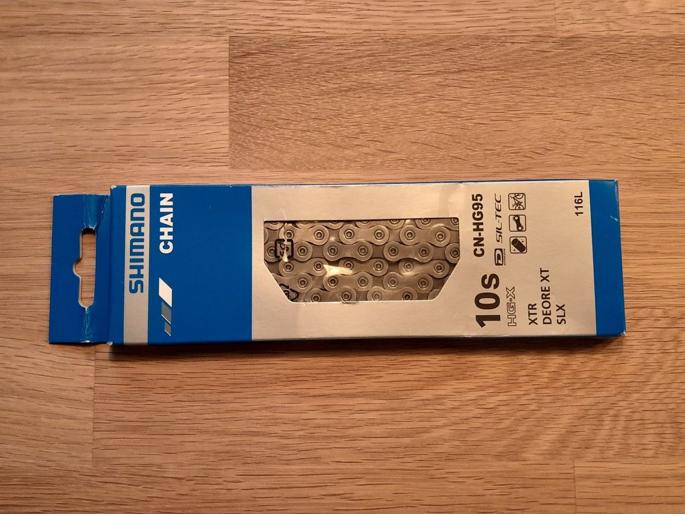 BICI DA CORSA Deore CN-HG54 MTB Catena 10 Marce 114 Anelli Per Bicicletta XTR XT SAINT SLX EUR - Foto 7