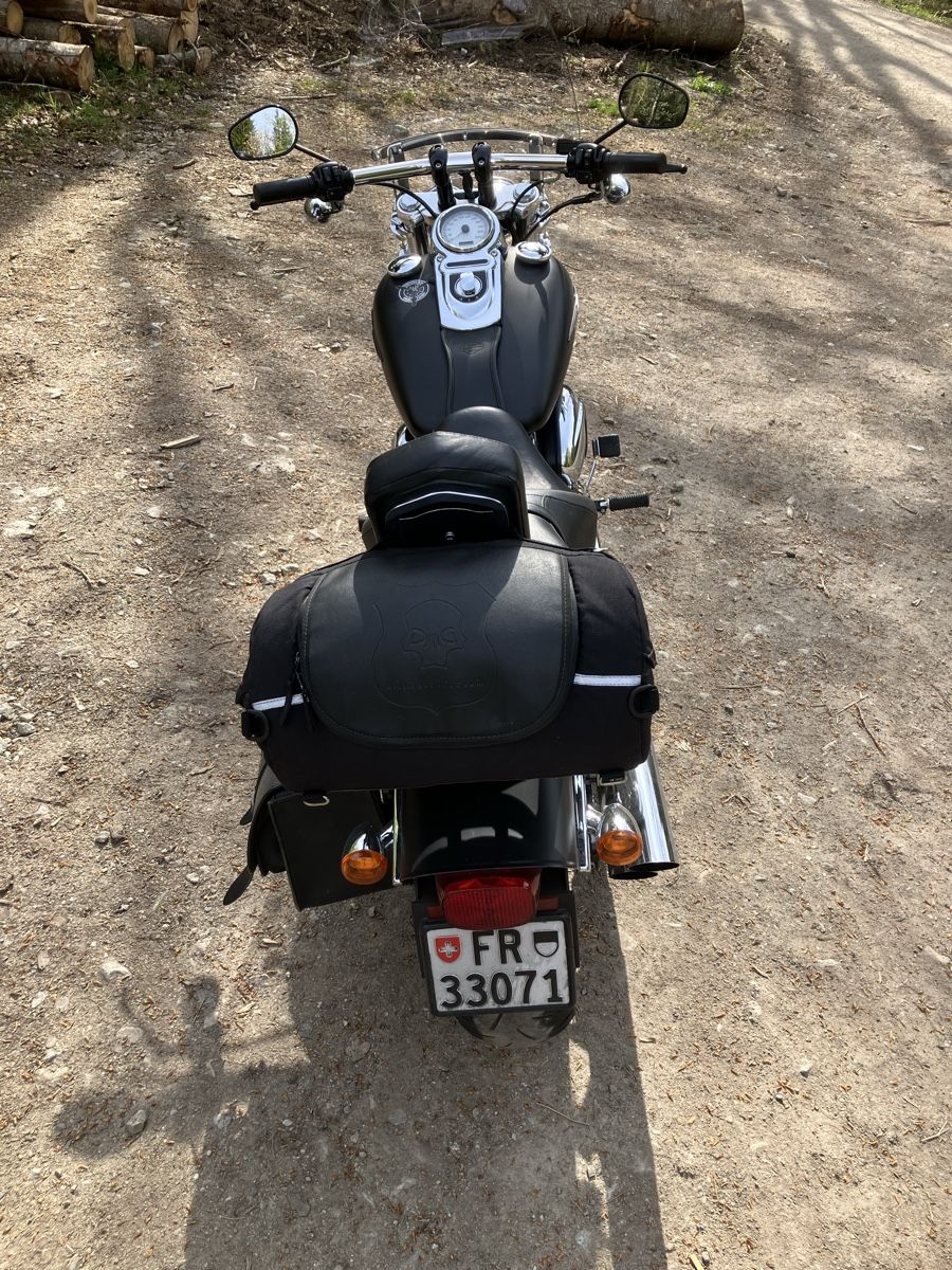 Chopper: Harley Davidson Fat Bob – Gebraucht aus Rechthalten von boxed 2