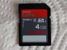 SD Karte 4GB Sandisk
