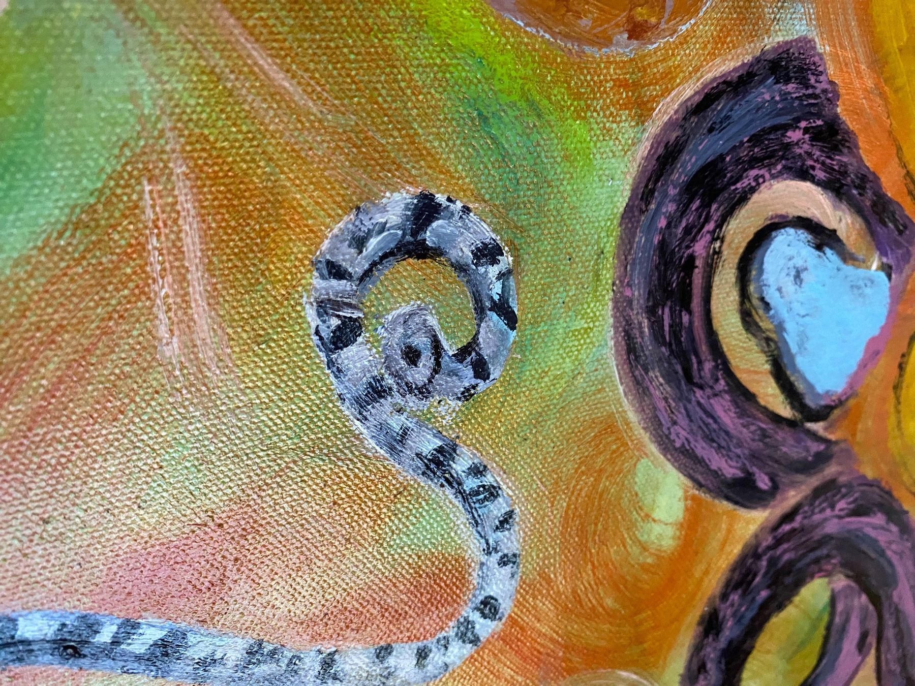 Dipinti: Gorgon-Oil Leinwand Kunst Doks – Nuovo e nell'imballaggio originale da Beromünster venduto da dok_b8mf 5
