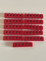 Lego Technik  11 Rote  Lochbalken