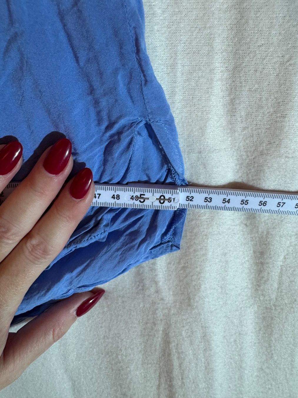 Blusen: Blaue Bluse ca. Gr. L – Gebraucht aus Grosswangen von second_hand_dress 4