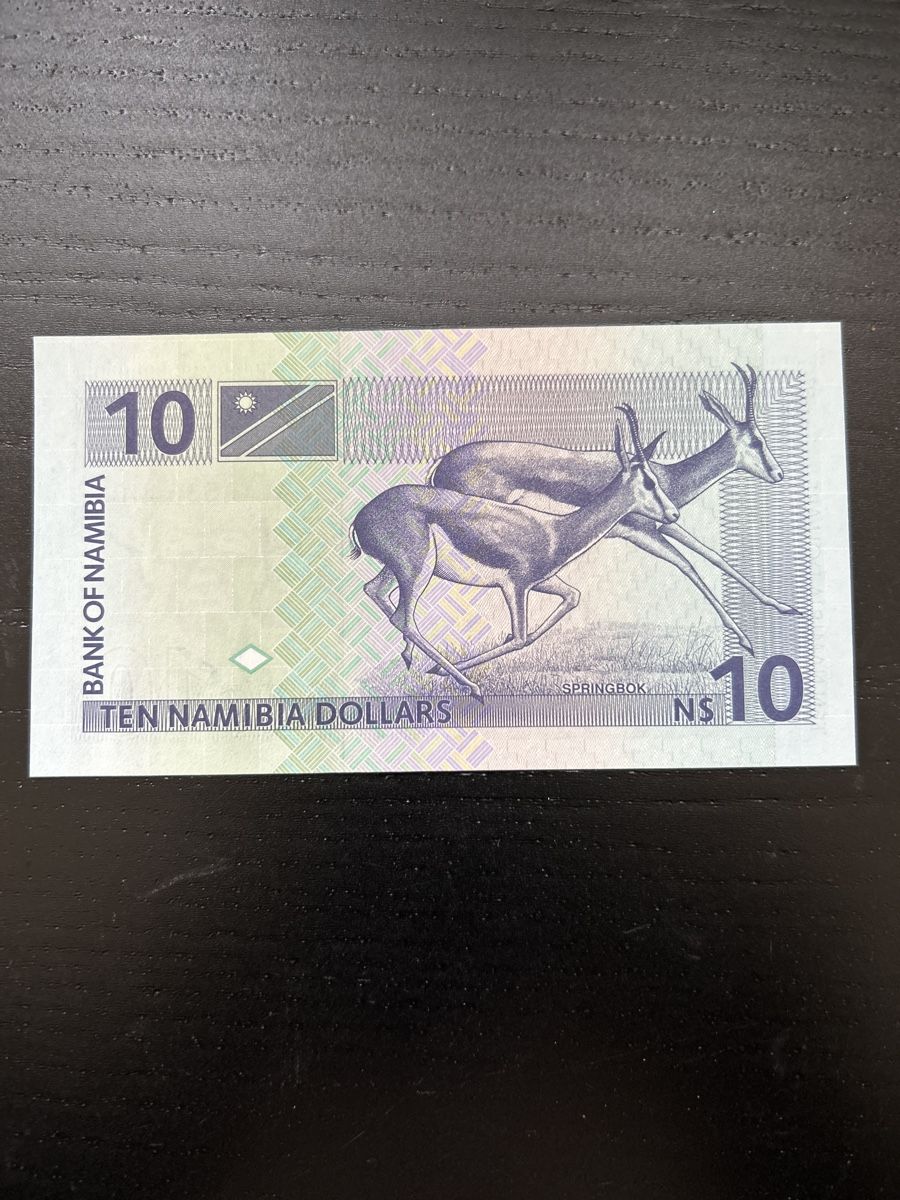 Banknoten: Namibia 10 Dollar Geldschein – Neu (gemäss Beschreibung) aus Madiswil von Bilranis1071 1