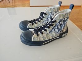 Dior B23 High Top Sneaker blau weiss gebraucht grösse 42