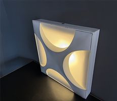 Oyster Wall Lamp / Rolf Krüger / 1968