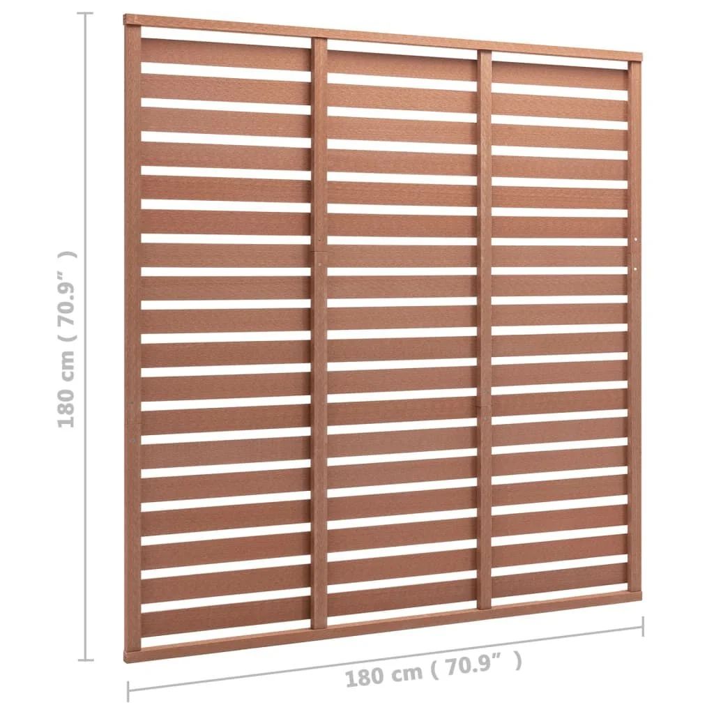 Zäune: zaunplatte WPC 180X180 cm Braun – Neu und originalverpackt aus Bühler von DealHaus_Ostschweiz 3