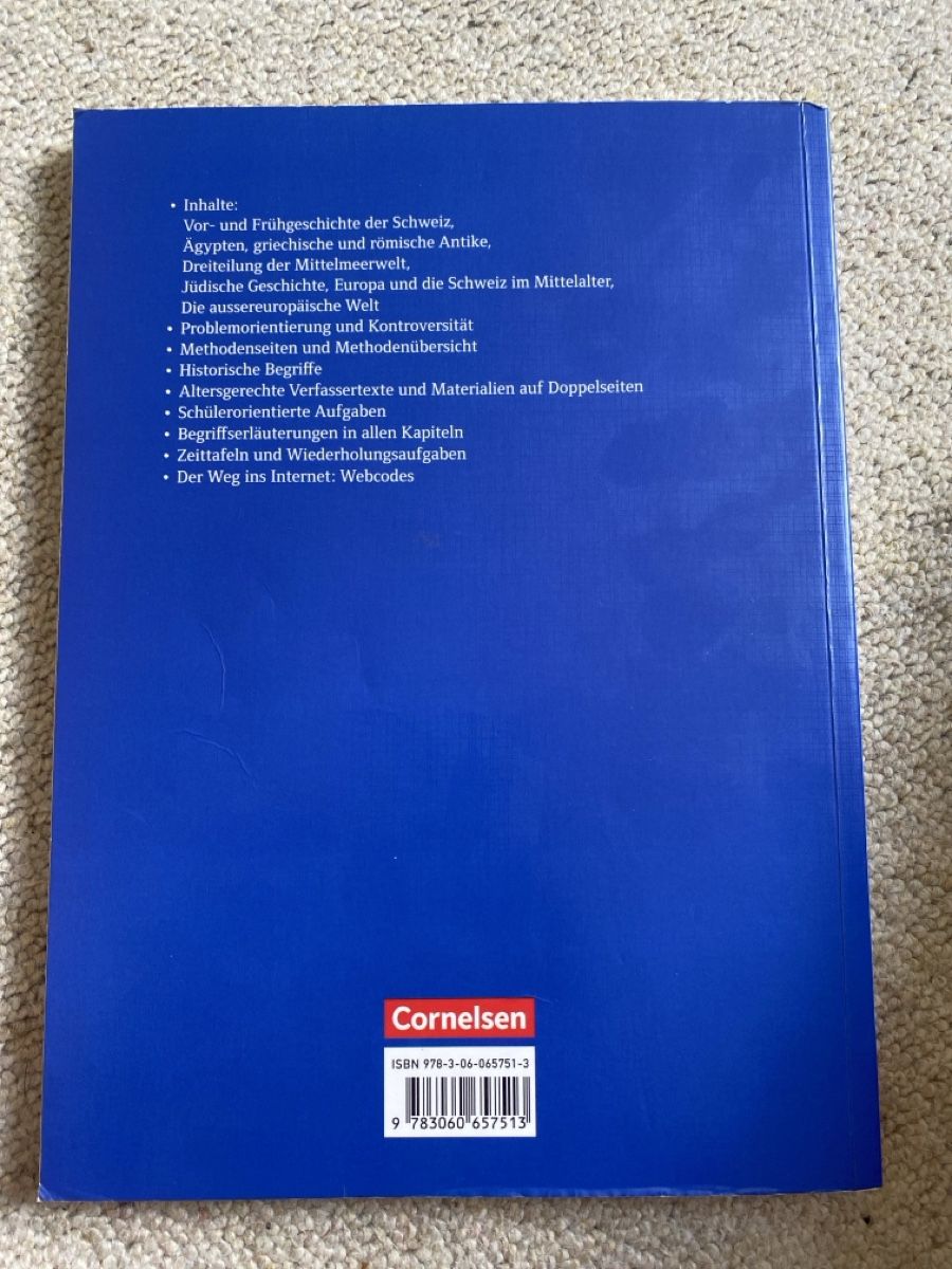 Libri: Schweizer Geschichtsbuch 1, 2, 3/4 Neue Ausgabe – Usato da Wallisellen venduto da aishuu 1