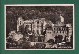 HEIDELBERG - Schloss - Original Fliegeraufnahme