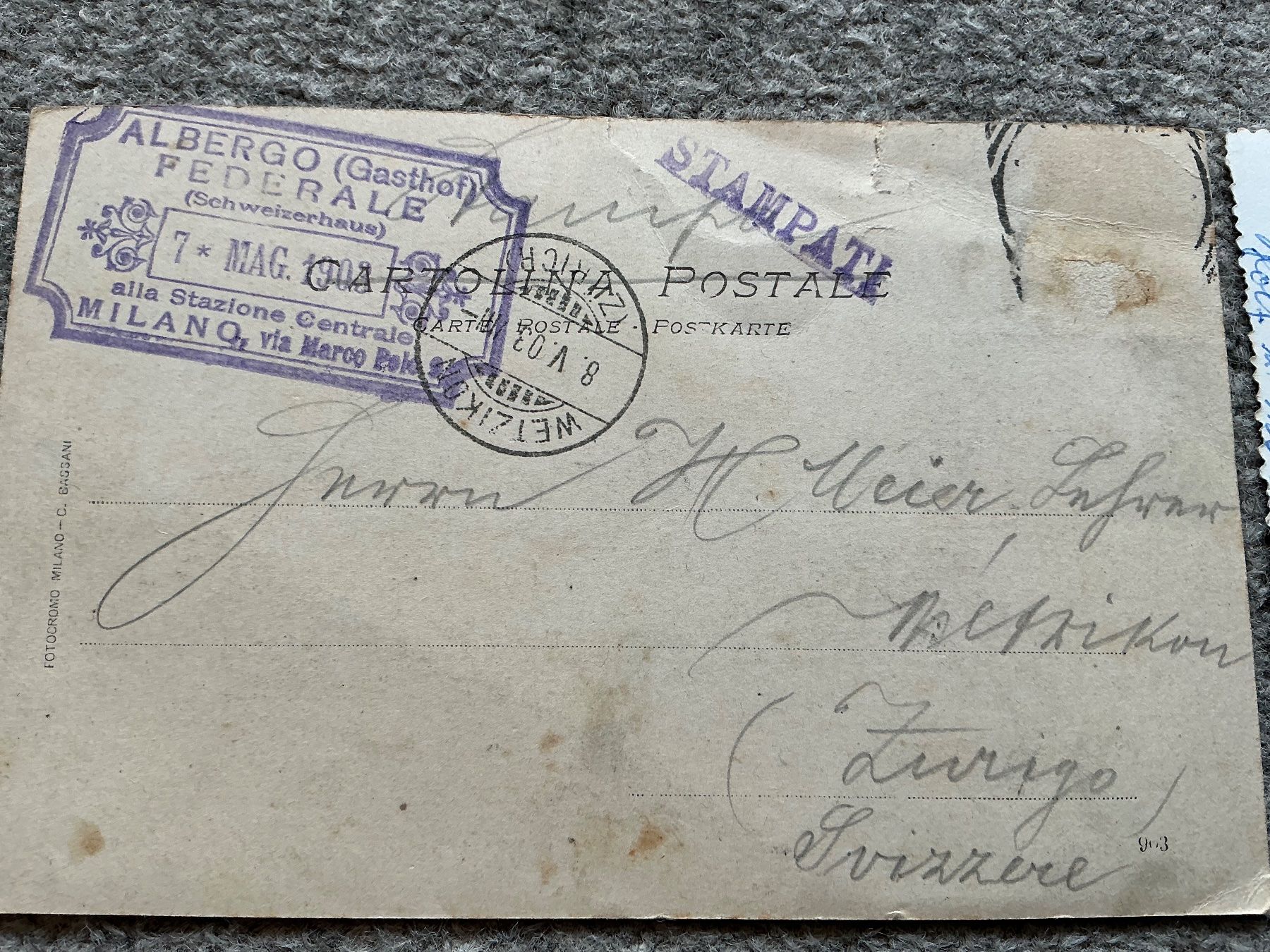 Cartoline postali: Alte Ansichtskarten Italien, 12 Stk. – Usato da Jona venduto da Jancy60 6