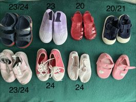 Kids' Summer Shoes Bundle - Sizes 20-24 - Great Value!