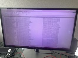 AOC Monitor mit Ständer und Kabeln guter Zustand