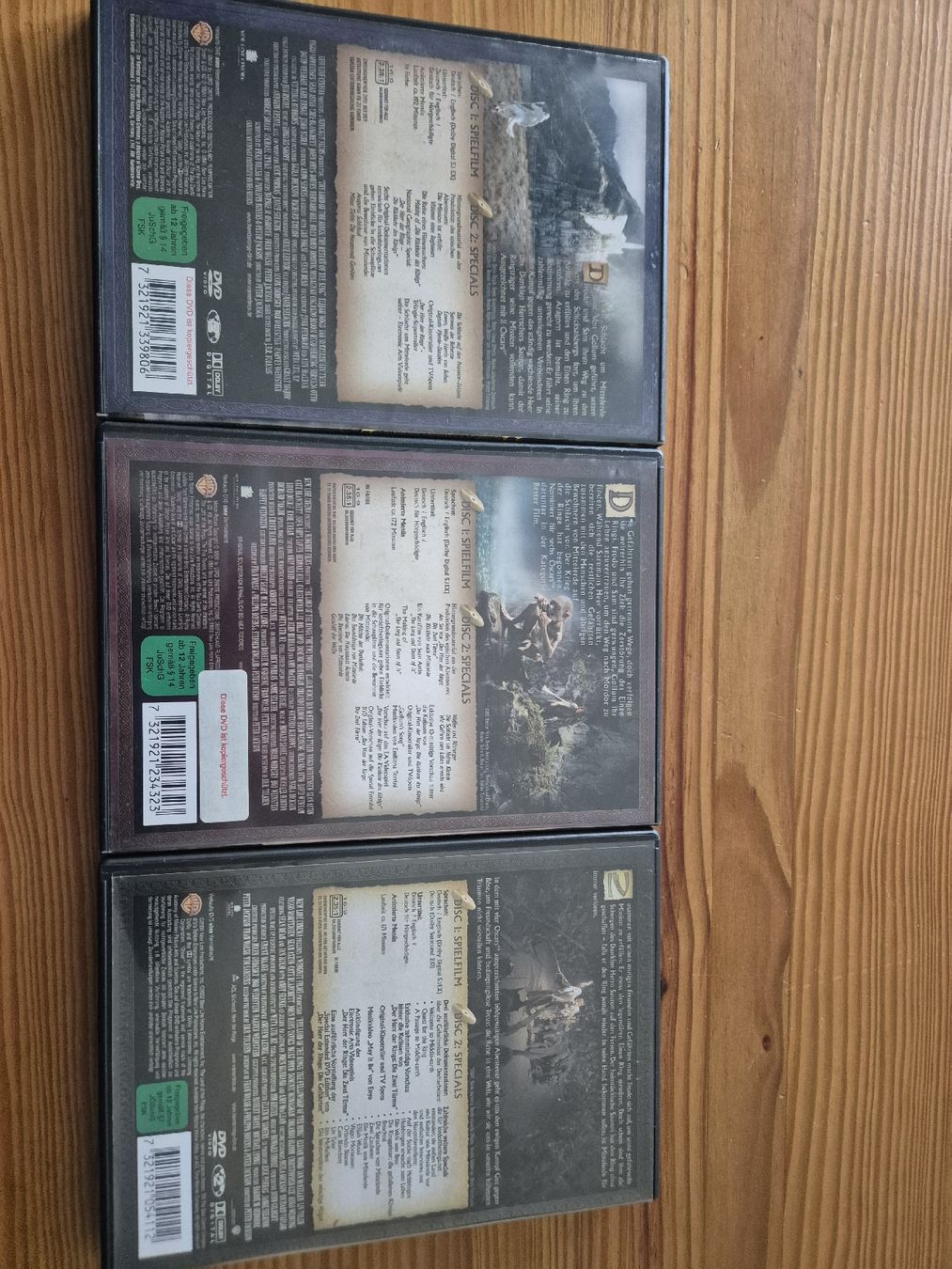 Tutti i DVDs: Herr der Ringe Trilogie DVD – Usato da Walterswil SO venduto da Darkengel150 1