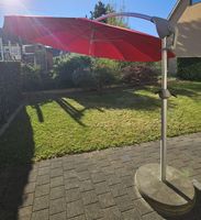 Glatz Pendalex P+ Sonnenschirm 325cm, rot (Freiarmschirm)