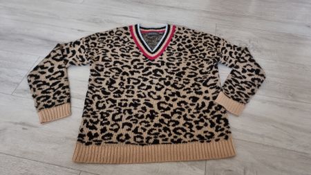 Leopardenmuster Pulli, Blue Motion, Gr. M, Top Zustand!