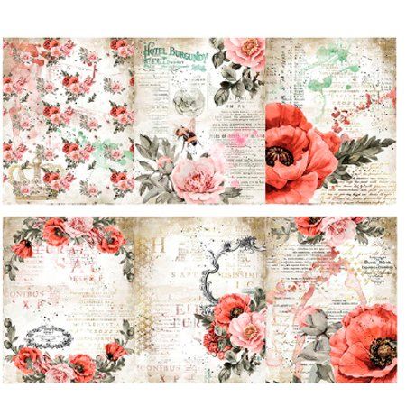 Sticker: Washi Tape "Prachtmohn" – Nuovo e nell'imballaggio originale da Löhningen venduto da Fourbi18