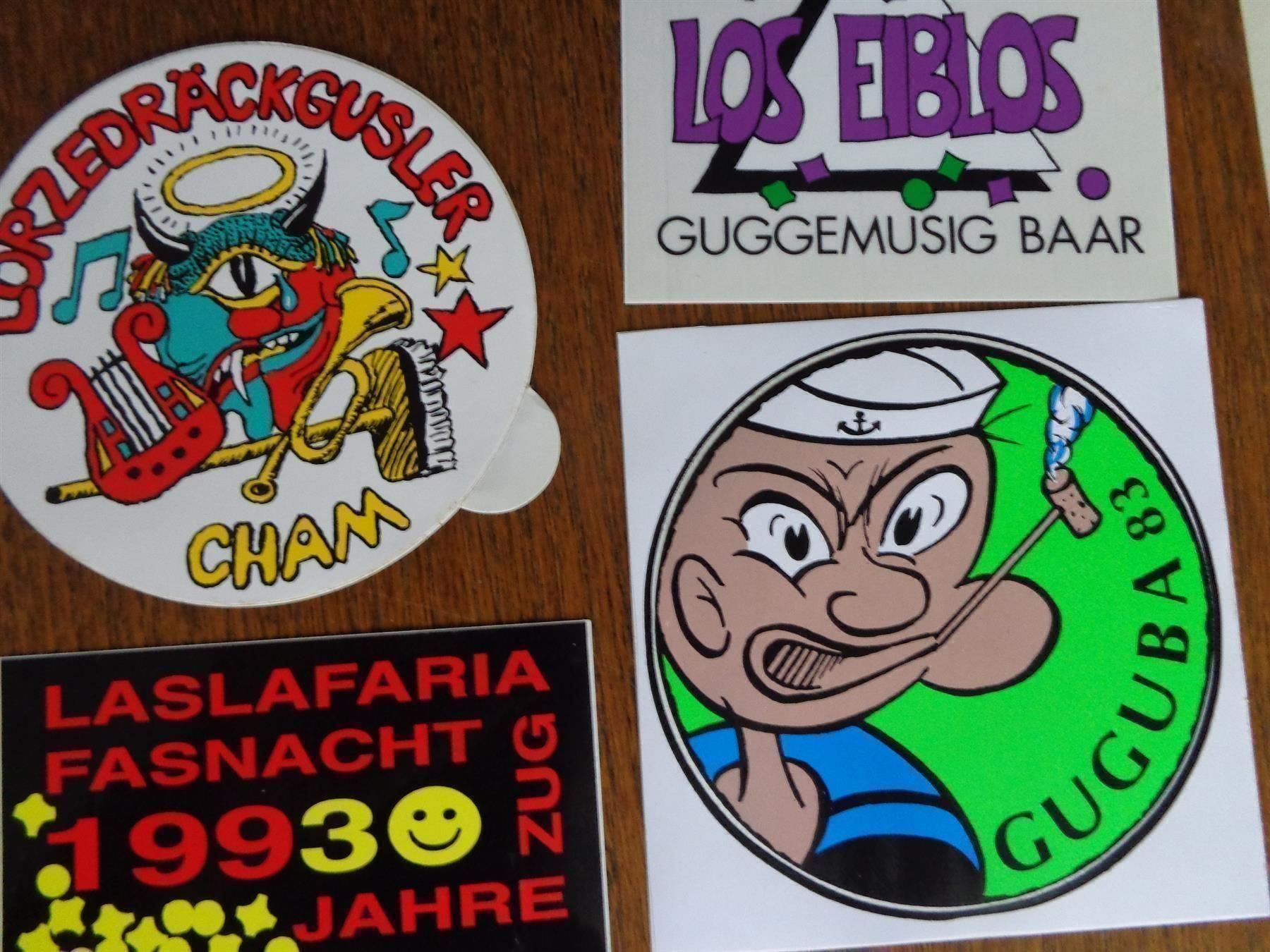 Sticker: 70iger-90iger -Aufkleber Guggen etc. – Usato da Cham venduto da mktreasure 1