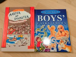 2 Kinderbücher: Master of Disaster + Boys' Fairy Tales